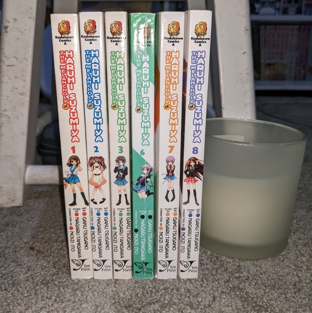 The Melancholy of Haruhi Suzimiya manga